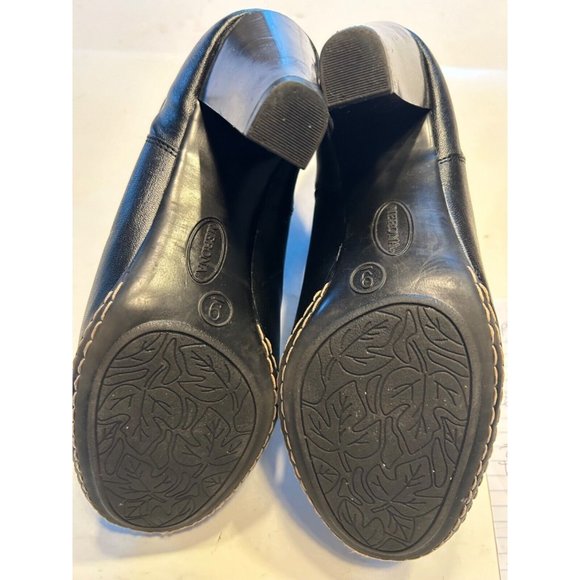 Women's Sox Tab Black Booties Target Size 9 Back Zipper - Picture 4 of 7